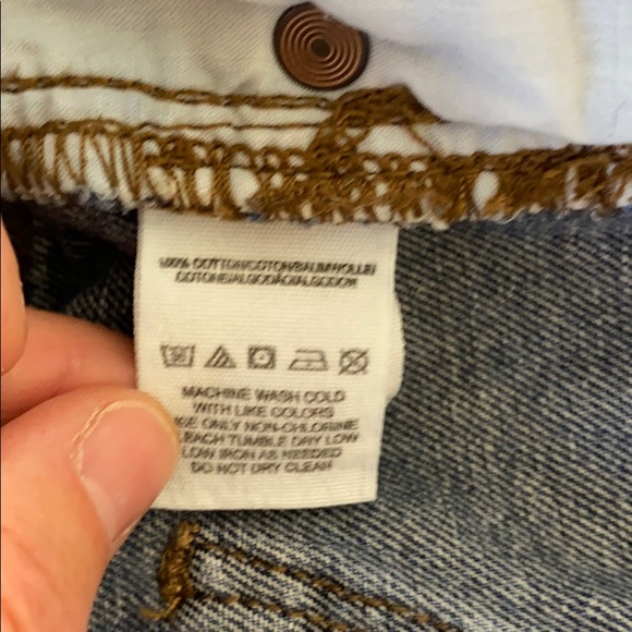 Free People Blue Denim Jean Shorts - Picture 10 of 11